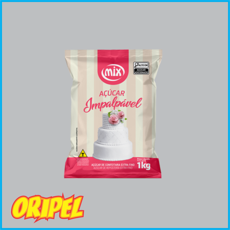 AÇUCAR IMPALPAVEL EXTRA FINO MIX 1KG