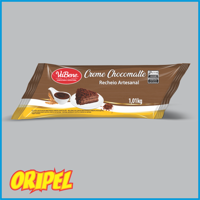 RECHEIO ARTESANAL CREME CHOCOMALTE VABENE 1,01KG