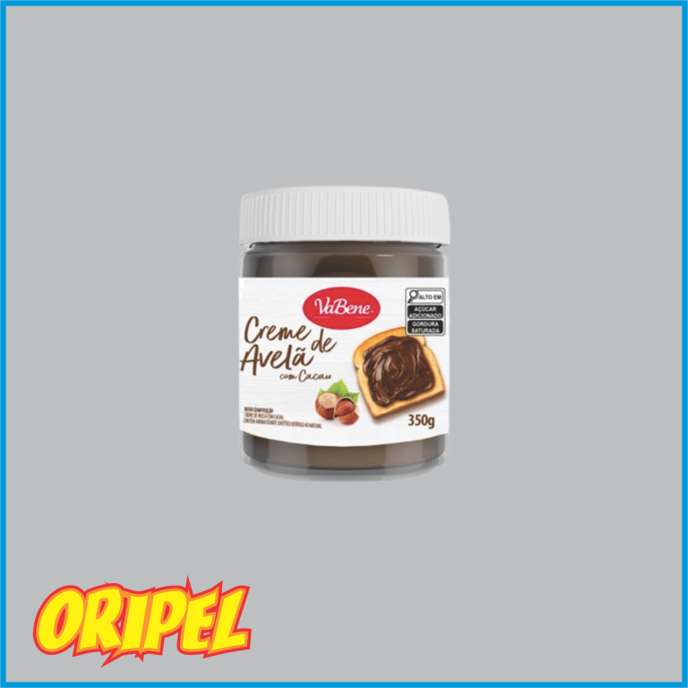 CREME DE AVELÃ COM CACAU VABENE 350G