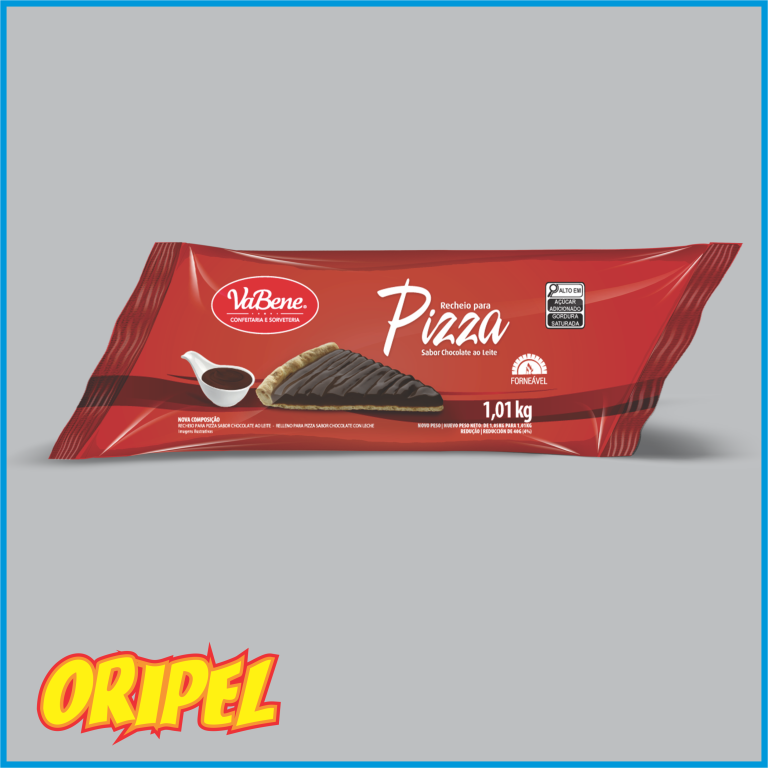 RECHEIO PARA PIZZA CHOCOLATE AO LEITE VABENE 1,01KG