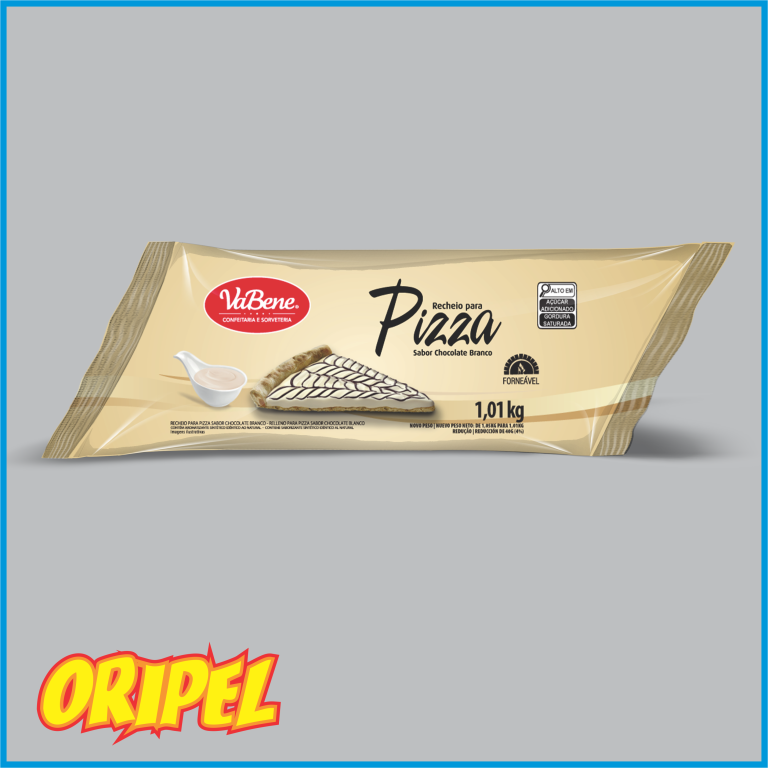 RECHEIO PARA PIZZA CHOCOLATE BRANCO VABENE 1,01KG