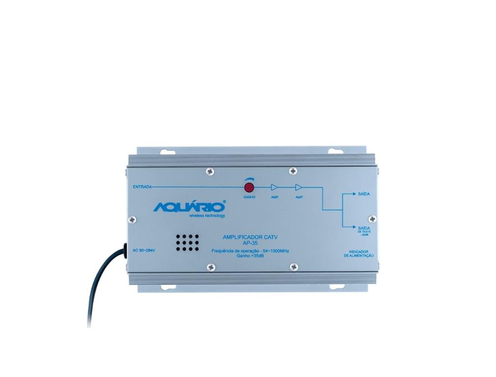 AMPLIFICADOR DE POTÊNCIA CATV FREQUÊNCIA 54-1000MHX 35DB