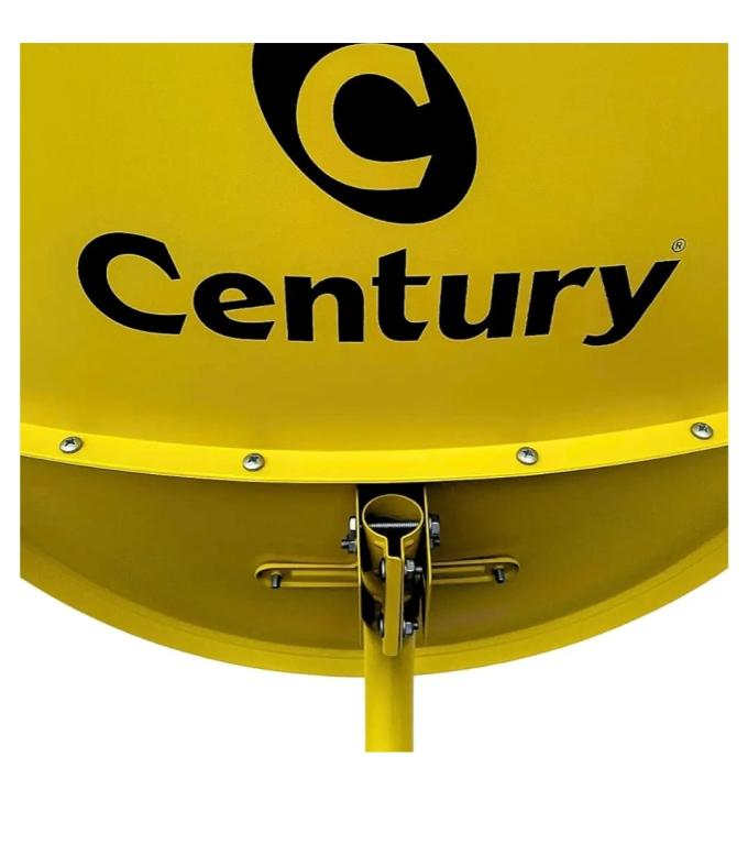 ANTENA PARABOLICA CENTURY 60CM BI-PARTIDA (AMARELA) A GRANEL