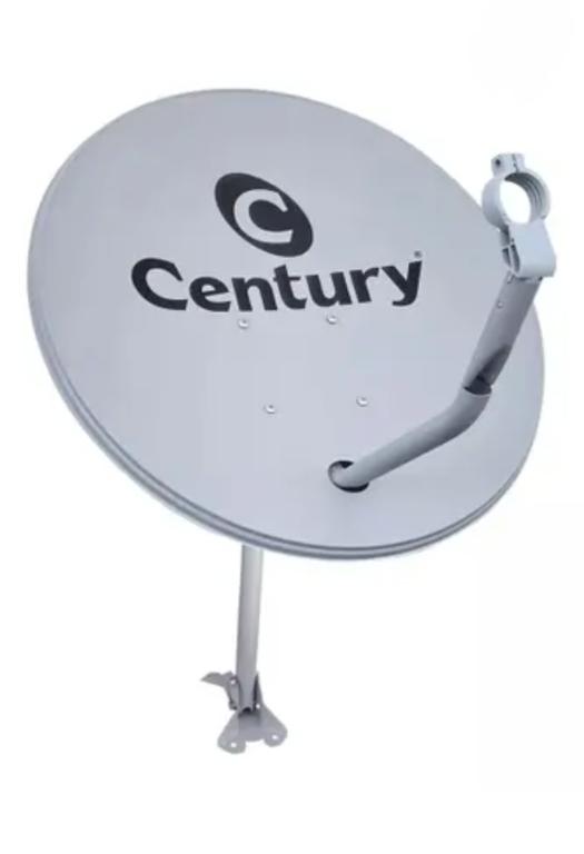 ANTENA PARABOLICA CENTURY 60CM BANDA KU (CINZA)GR