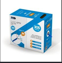 CABO PARA APLICACAO EM CFTV 4P AZUL 305M
