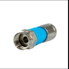 CONECTOR F COMPRESSAO RG59 / PRO59 PROFISSIONAL