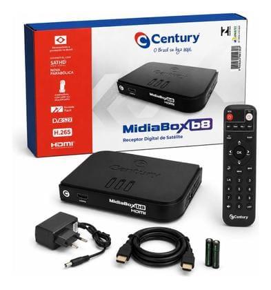 RECEPTOR DE SINAL DE TELEVISAO VIA SATELITE MIDIABOX B8