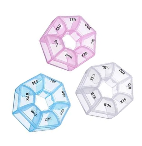 Porta Comprimidos Redondo CrisMaria