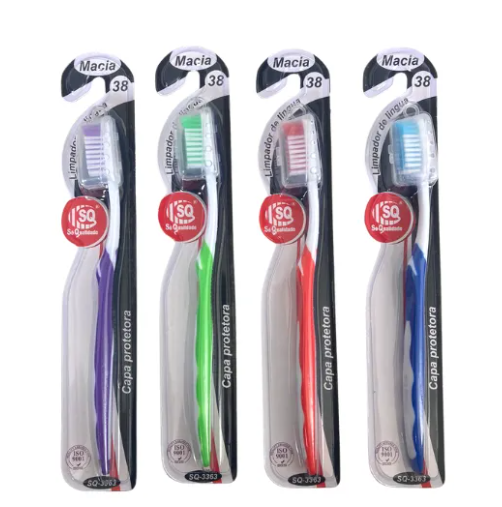 Escova Dental Cerdas Macias