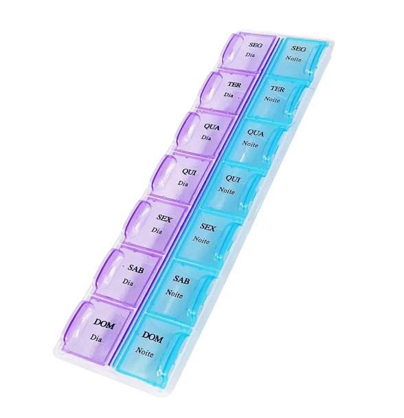 Porta Comprimidos Duplo CrisMaria