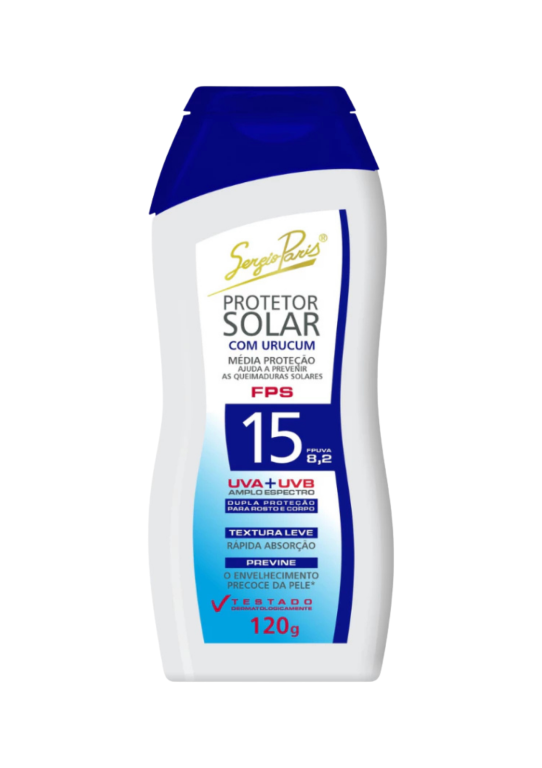 Protetor Solar FPS 15 120g