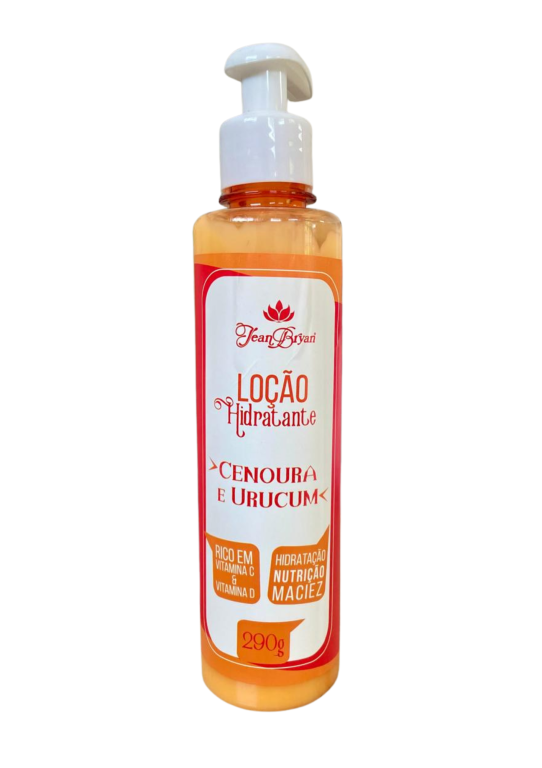 Loção Hidratante Cenoura e Urucum 290g