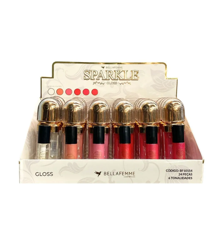 Gloss Labial Sparkle Display c/24 un