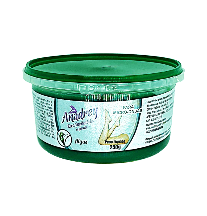 Cera Depilatória p/Micro 250g  Algas