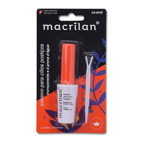Cola P/Cílios Macrilan Transparente Cartela