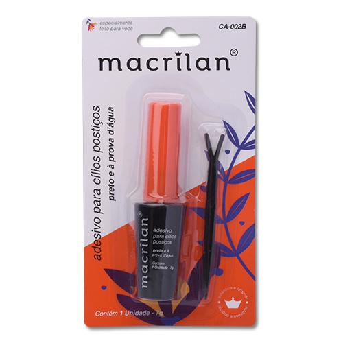 Cola P/Cílios Macrilan Preta Cartela