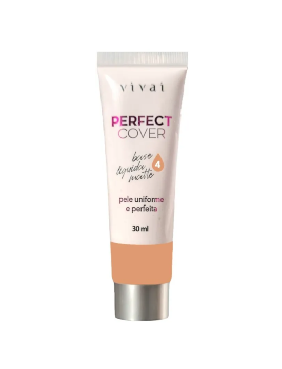 Base Líquida Vivai Perfect Cover Matte N. 04