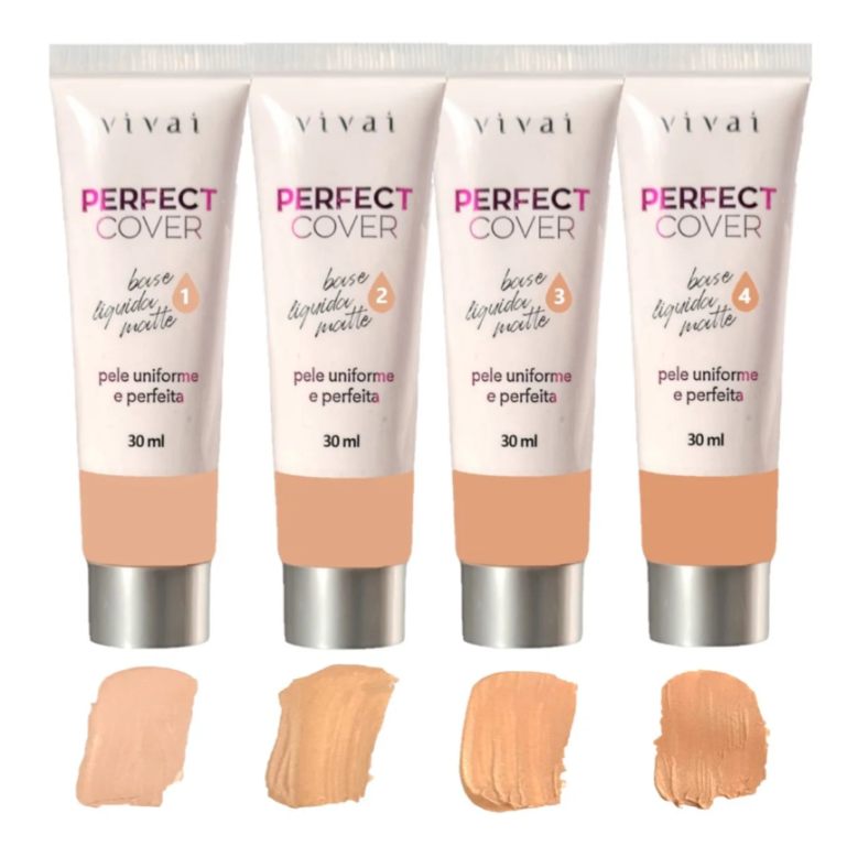 Base Líquida Vivai Perfect Cover Matte N. 04