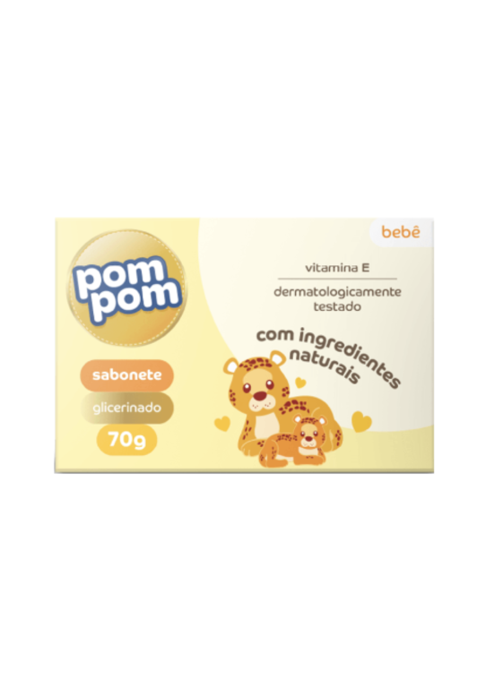 Sabonete Inf. Pompom Glicerinado 70g