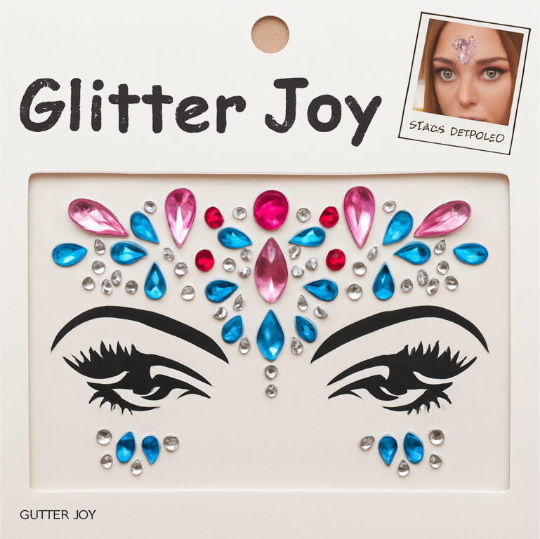 Adesivo Facial Make Pedraria