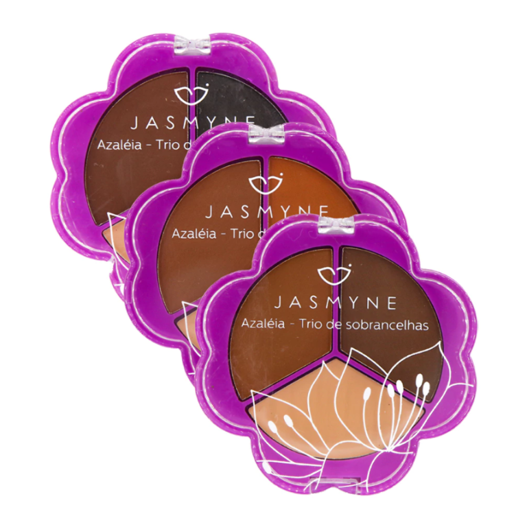 Trio de Sobrancelhas Azaléia - Cor C
