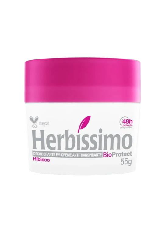 Creme Desod Herbíssimo Antip Hibisco 55g