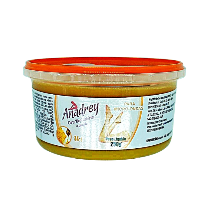 Cera Depilatória p/Micro 250g   Mel