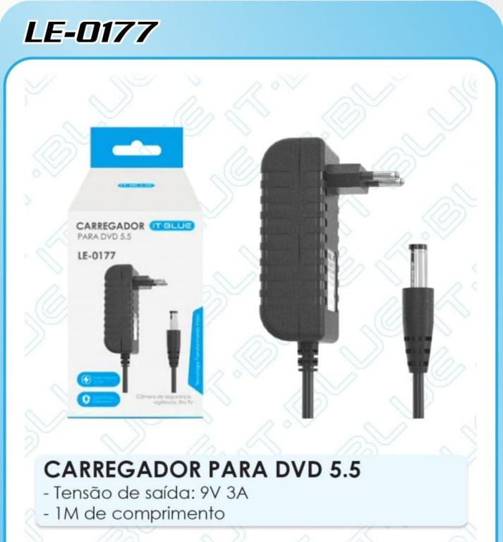 FONTE 9V P/ LED LE-0177