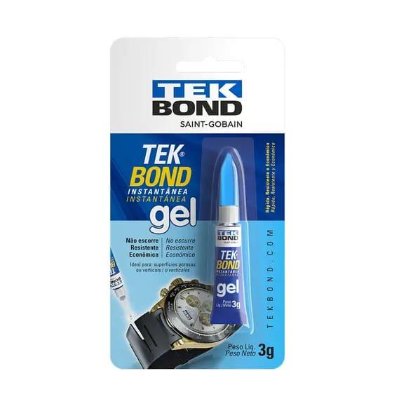 TEKBOND INSTANTANEA GEL 3G C/ BLISTER