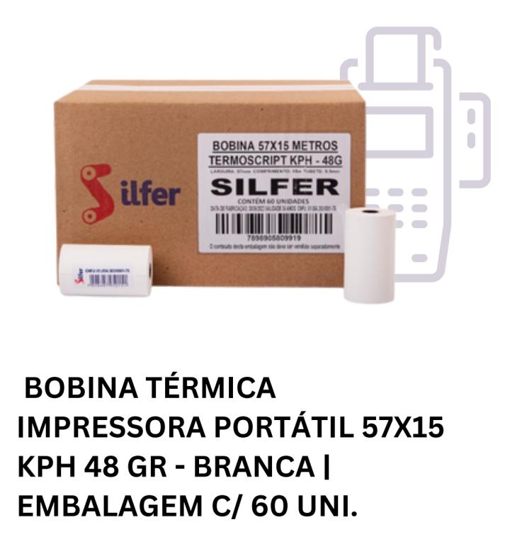 BOBINA TERMICA 57X15M (CX 60)