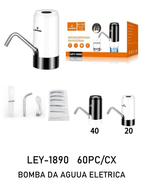 BOMBA DE ÀGUA ELETRICA LEY-1890 ( SOMENTE PRETO)