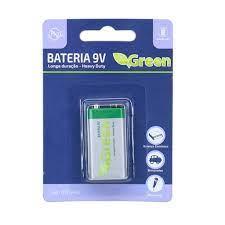 Pilha 9 V Green C/Blister 013-9622