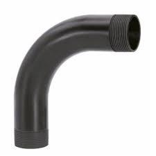 CURVA PVC ROSCA ELETRODUTO 1'' PRETO PT