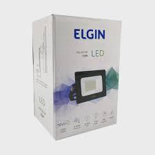 Refletor Led 10w Elgin Branco Frio