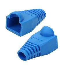 Capa Rj 45 Plastica Azul