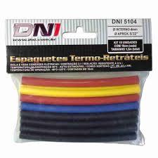 Espaguete Termo-retratil 4mm kit Dni 5104