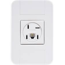 BC TOMADA TELEFONE BRANCO