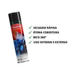 SPRAY U.G.PRETO SEMI BRILHO 210G/400ML