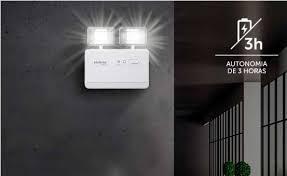 Luminaria Emergencia Autonoma Intelbras BLA 400