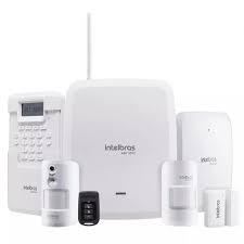 Central Alarme Intelbras AMT 8000 s/fio Combo Slim 4543580