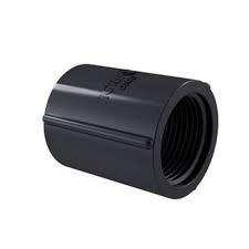LUVA ROSCA ELETRODUTO PVC PRETO 2" PT