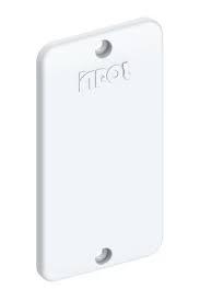 PLACA CEGA ELETRODUTO 1 BRANCO BR