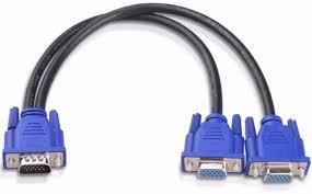 CABO Y VGA 2 TELAS