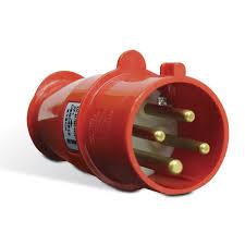 ACOPLAMENTO MACHO 3P+T 32A 380/440V