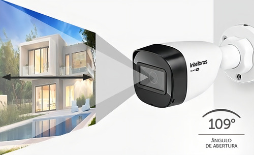 Camera Bullet Vhd 1130 B G7 Intelbras Cor Branco