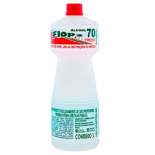 ALCOOL LIQUIDO 70º 1LT FLOPS