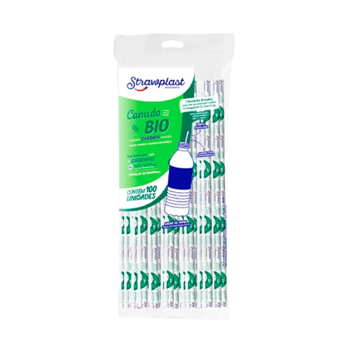 CANUDO BIODEGRADAVEL COMUM SACHE 5MM STRAWPLAST
