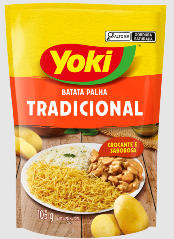 Batata Palha Yoki Tradicional 105g C/20