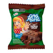 Bolinho Ana Maria Triplo Chocolate 70G