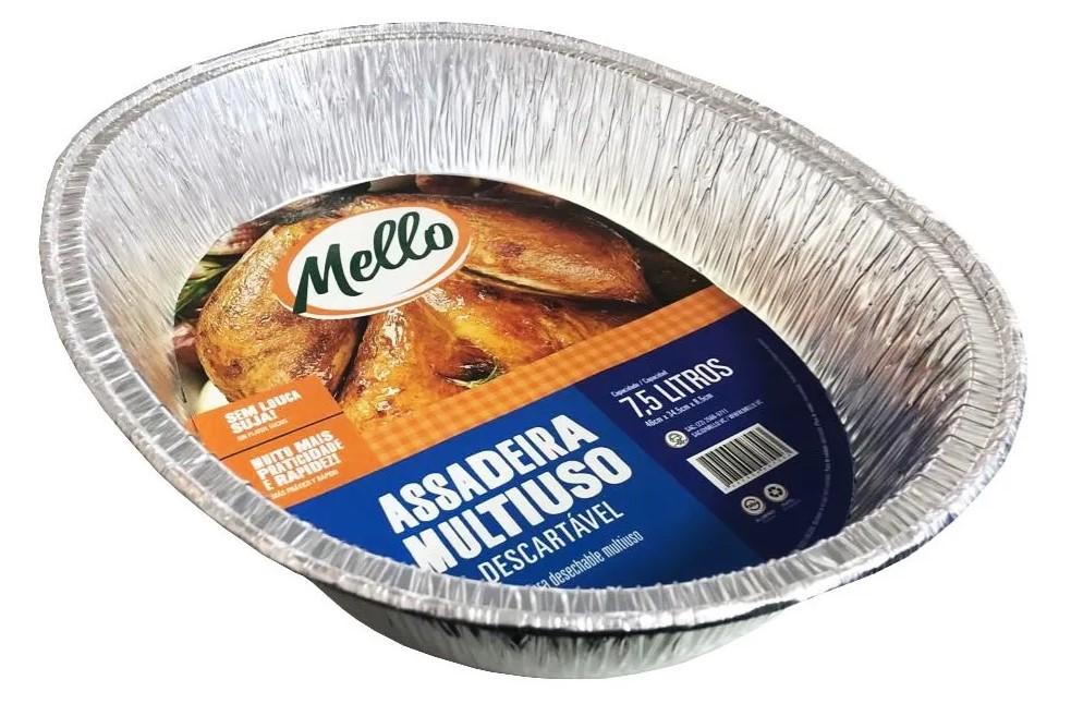 Assadeira Mello Oval 7,5L